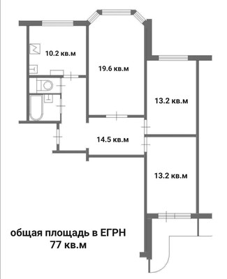 Продам трехкомнатную (3-комн.) квартиру, Южнобутовская ул, 121, Москва г