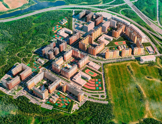 Продам однокомнатную (1-комн.) квартиру, 3-й туп, 6к1, Мирный п
