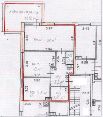 Продам двухкомнатную (2-комн.) квартиру, Горная ул, 17к7, Мистолово д