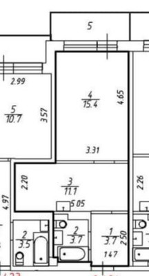 Продам однокомнатную (1-комн.) квартиру, Лесопарковая ул, 25, Красноярск г