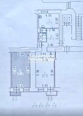 Продам комнату в 2-комн. квартире, Лиговский пр-кт, 130, Санкт-Петербург г