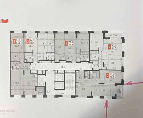 Продам двухкомнатную (2-комн.) квартиру, Шелепихинская наб, 40к2к2, Москва г