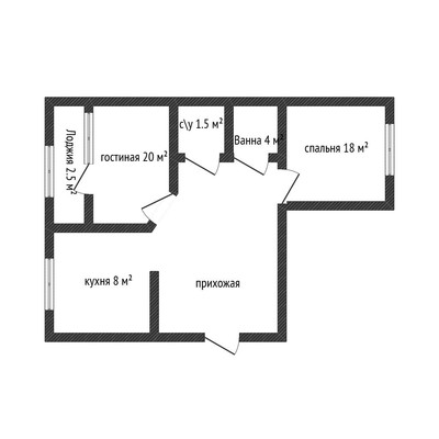 Продам двухкомнатную (2-комн.) квартиру, Ленина ул, 11, Подгорный п