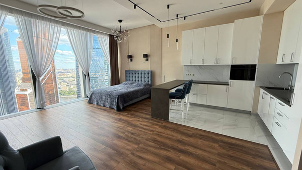 Сдам однокомнатную (1-комн.) квартиру, 1-й Красногвардейский проезд, 22к1, Москва г