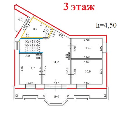 Продам многокомнатную квартиру, Горная ул, 19, Санкт-Петербург г