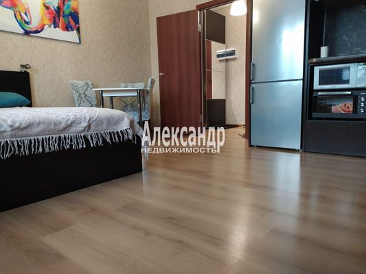 Продам однокомнатную (1-комн.) квартиру, Авиаторов Балтики пр-кт, 17, Мурино п