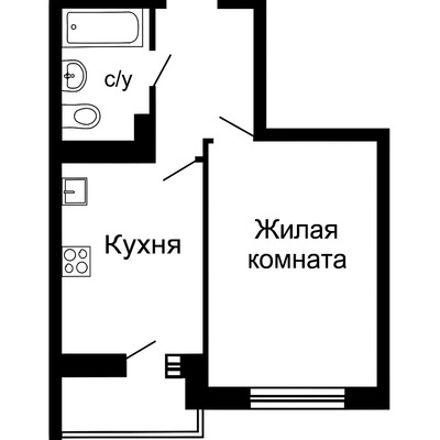 Продам однокомнатную (1-комн.) квартиру, им. Евгении Жигуленко ул, 25к3, Краснодар г