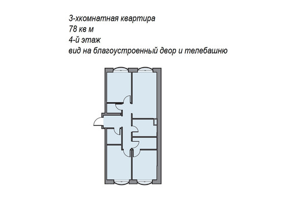 Продам трехкомнатную (3-комн.) квартиру, Академика Королева ул, 21, Москва г