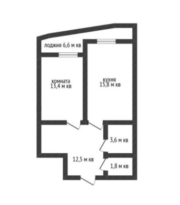 Продам однокомнатную (1-комн.) квартиру, им. Вишняковой ул, 1/23к1, Краснодар г