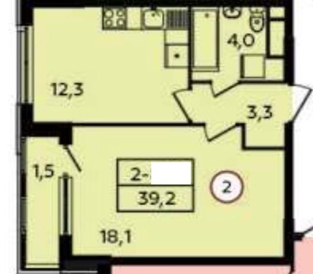 Продам однокомнатную (1-комн.) , Бартеневская ул, 18к2, Москва г