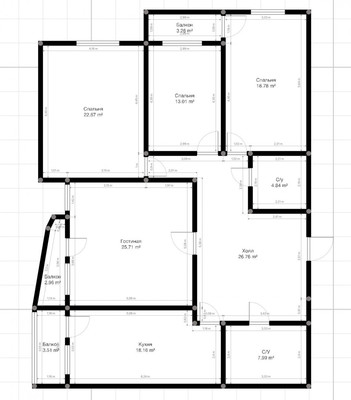 Продам многокомнатную квартиру, Тлостанова ул, 16, Нальчик г