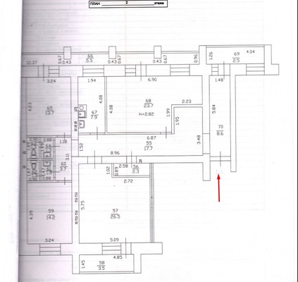 Продам коммерческое помещение 135 м2, Гвардейская ул, 31/42, Казань г