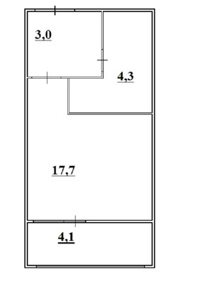 Продам однокомнатную (1-комн.) квартиру, Лётчика Лихолетова ул, 14к4, Санкт-Петербург г