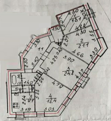 Продам многокомнатную квартиру, Курляндская ул, 29-31А, Санкт-Петербург г