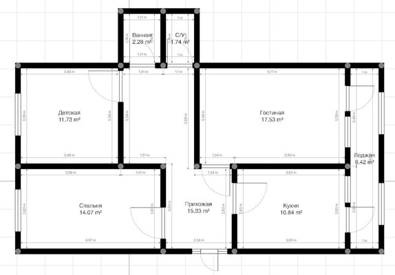 Продам трехкомнатную (3-комн.) квартиру, Кулиева пр-кт, 12, Нальчик г
