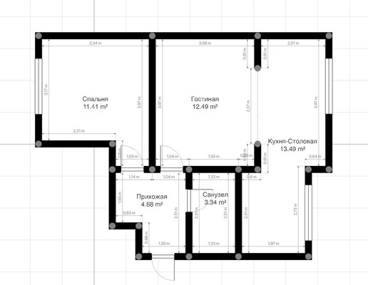 Продам двухкомнатную (2-комн.) квартиру, Мусукаева ул, 34, Нальчик г
