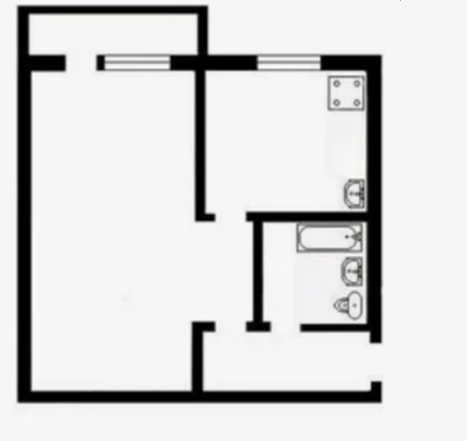 Продам однокомнатную (1-комн.) квартиру, Сибирский пер, 8, Красноярск г
