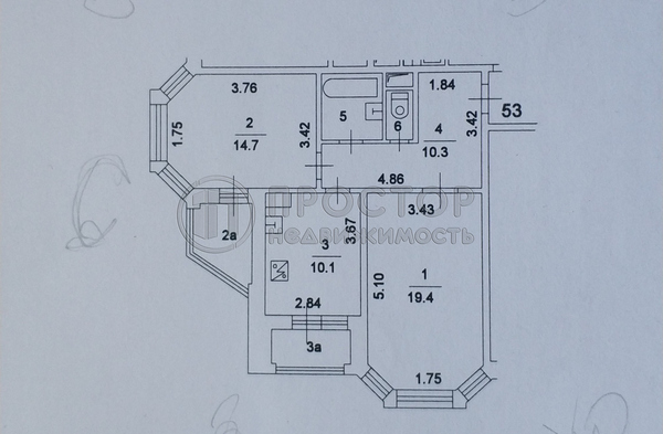 Продам двухкомнатную (2-комн.) квартиру, Старомарьинское ш, 14, Москва г