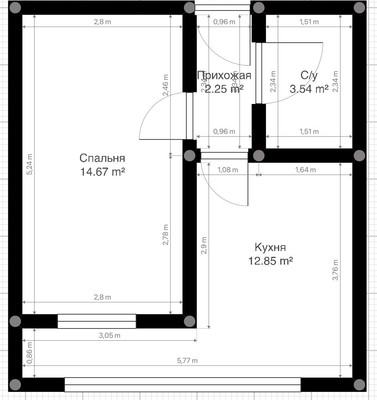 Продам однокомнатную (1-комн.) квартиру, Солнечная ул, 10к6, Нальчик г
