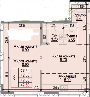 Продам двухкомнатную (2-комн.) квартиру, Летчика Осканова ул, 6, Москва г