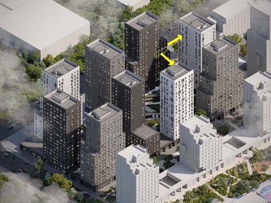 Продам трехкомнатную (3-комн.) квартиру (долевое), Марка Шагала наб, Москва г