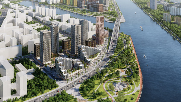 Продам трехкомнатную (3-комн.) квартиру (долевое), Марка Шагала наб, Москва г