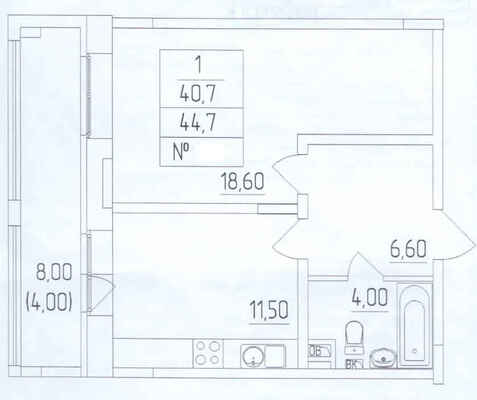 Продам однокомнатную (1-комн.) квартиру, Малая Истра мкр, 1, Высоково д
