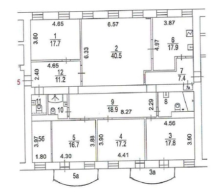 Продам многокомнатную квартиру, Трубная ул, 26к1, Москва г