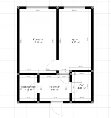 Продам однокомнатную (1-комн.) квартиру, Кабардинская ул, 208, Нальчик г