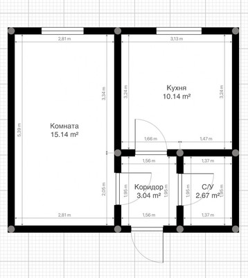Продам однокомнатную (1-комн.) квартиру, Солнечная ул, 10к161, Нальчик г