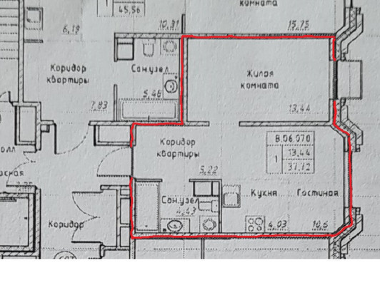 Сдам однокомнатную (1-комн.) квартиру, Помяловского ул, 3, Санкт-Петербург г