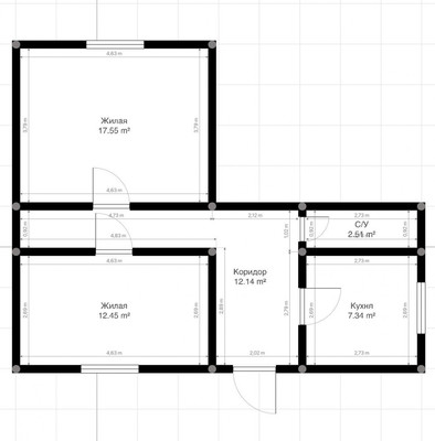 Продам трехкомнатную (3-комн.) квартиру, Фучика ул, 3, Нальчик г