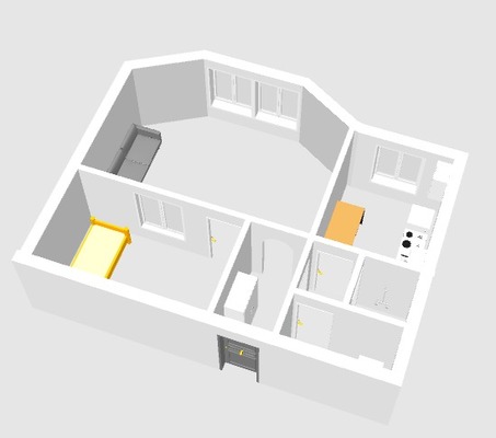 Продам двухкомнатную (2-комн.) квартиру, Куйбышева ул, 7, Брянск г