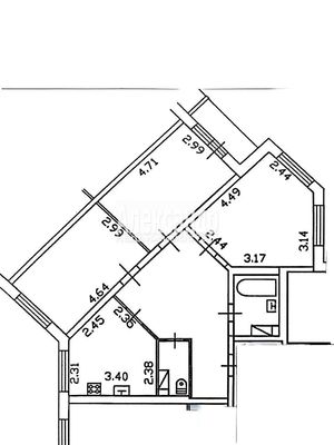Продам трехкомнатную (3-комн.) квартиру, Знаменская ул, 1/8, Всеволожск г