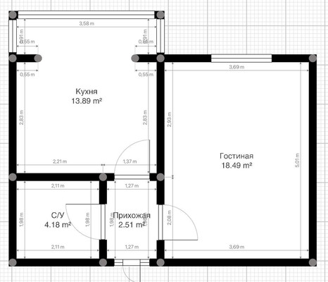 Продам однокомнатную (1-комн.) квартиру, Мовсисяна ул, 9к2, Нальчик г