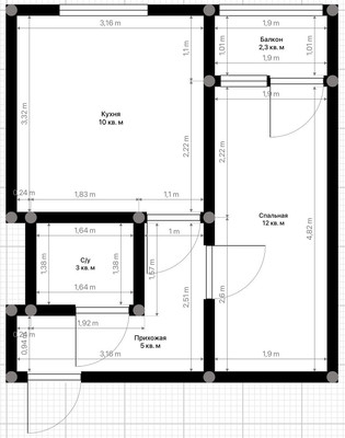 Продам однокомнатную (1-комн.) квартиру, Т.Идарова ул, 4, Нальчик г