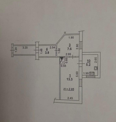 Продам двухкомнатную (2-комн.) квартиру, Красноармейская ул, 164, Ростов-на-Дону г