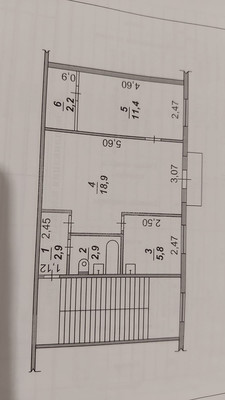 Продам двухкомнатную (2-комн.) квартиру, 6-й кв-л, 5, Шелехов г
