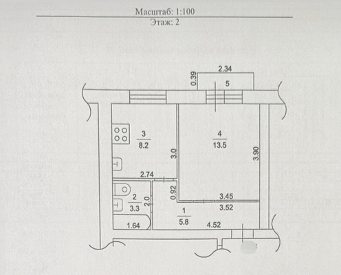 Продам однокомнатную (1-комн.) квартиру, Преображенский (Новое Ступино мкр) пр-кт, 27, Верзилово с