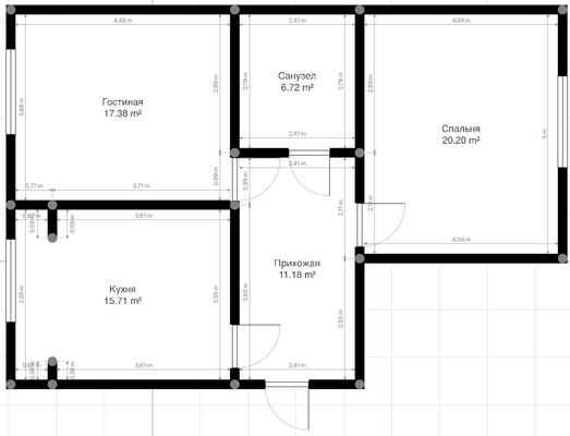 Продам двухкомнатную (2-комн.) квартиру, Чернышевского ул, 201кГ, Нальчик г