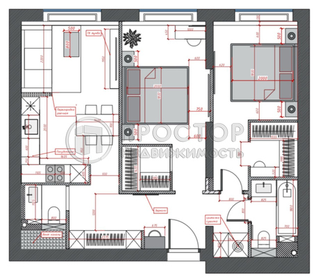 Продам трехкомнатную (3-комн.) квартиру, Шелепихинская наб, 42к1, Москва г