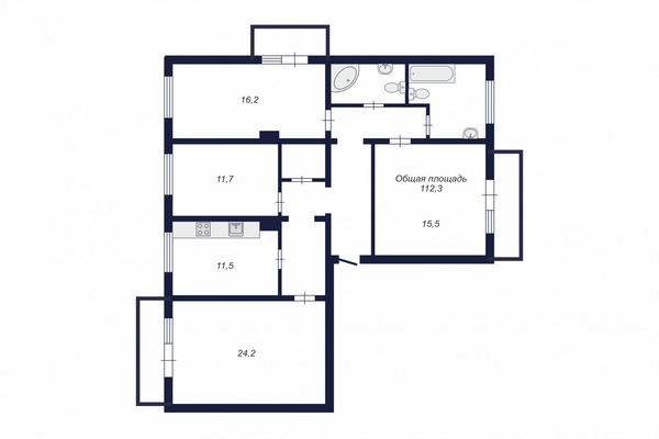 Продам многокомнатную квартиру, Сулимова ул, 75а, Челябинск г