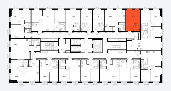Продам однокомнатную (1-комн.) квартиру, Перовское ш, 2к3, Москва г