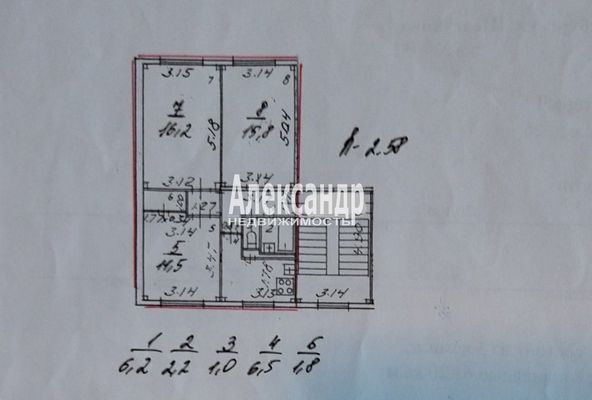 Продам трехкомнатную (3-комн.) квартиру, Шелгунова ул, 26, Санкт-Петербург г