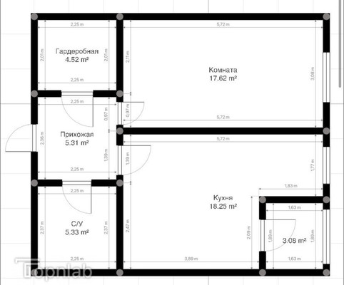 Продам однокомнатную (1-комн.) квартиру, Кабардинская ул, 202кБ, Нальчик г