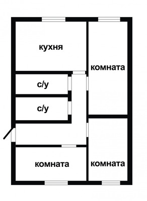 Продам трехкомнатную (3-комн.) квартиру, Спортивная ул, 2/11, Москва г