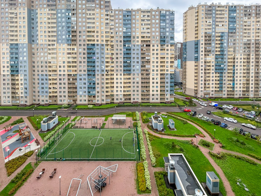 Продам однокомнатную (1-комн.) квартиру, Арцеуловская аллея, 21к1, Санкт-Петербург г