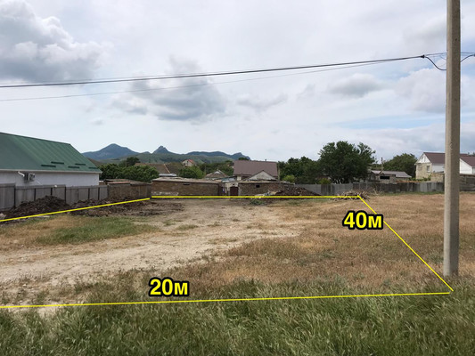 Продам участок 8 соток, ИЖС, Достлук ул, 13, Наниково с, 0 км от города