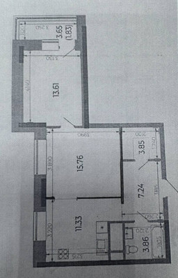 Продам двухкомнатную (2-комн.) квартиру, Братьев Касимовых ул, 35, Казань г