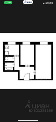 Продам двухкомнатную (2-комн.) квартиру, Ореховый б-р, 14к1, Москва г